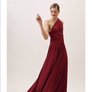 BHLDN ginger convertible maxi dress